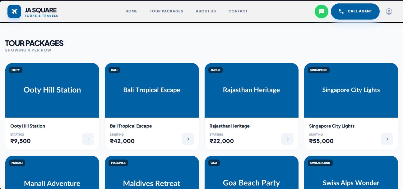 Tours & Travel Booking